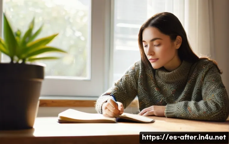 방과후지도사 자기계발 도서 추천 - **Prompt 1: Renewed Purpose and Self-Reflection**
"A female monitor (aged 30s-40s) is sitting co...
